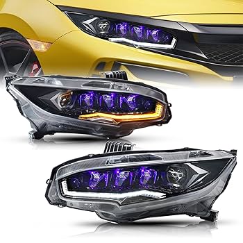 ジャンク品 コプラス FKシビック ヘッドライト コプラス製 シビック ヘッドライト FK7 FK8 FC1 タイプR セダン